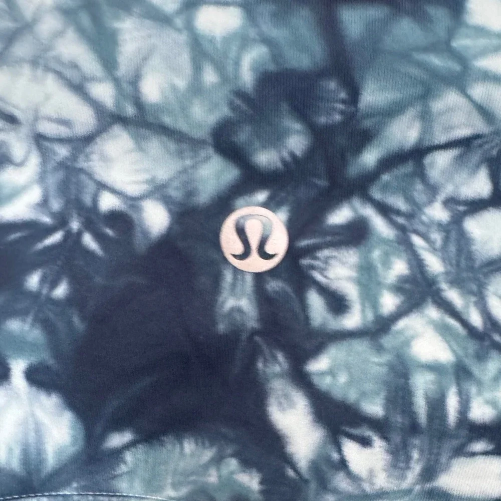 Lululemon Wunder Under Hi-Rise 7/8 Tight Full-On Luxtreme 25 Dual Shibori Blue 4